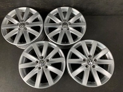 $595 • Buy (4) VW Volkswagen Golf Jetta GLI Wheels Rims + Caps 17  TPMS Bonus Hol.69936