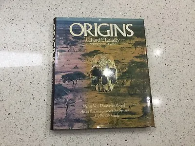 £6 • Buy Origins, By Richard E Leakey, Published By Rain Bird Group 1979.