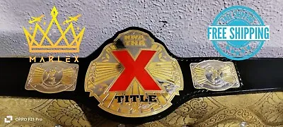 Official Premier Nwa Tna X Division Championship Replica Wrestling Belt • $90.78