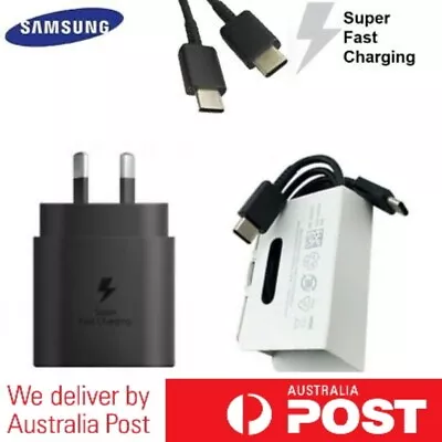 $7.49 • Buy SAMSUNG GALAXY 25w Super Fast Wall Charger S20,S21,S22,S23 Note 10, 20plus,ultra