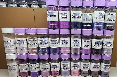 Glitter ~ Purples • $5