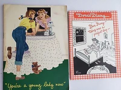 1950's Pamphlets Dora's Diary Monarch Range 1952 You're A Young Lady Now Puberty • $1.50