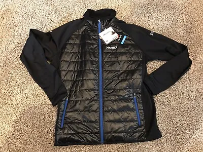 Marmot Men Black Variant Thinsulate Full-Zip Jacket Insulated 2XL NEW • $64.99
