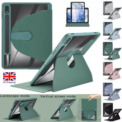 Rotating Stand Case Cover Shockproof For Samsung Galaxy Tab A9 A9+ S9 FE+ Tablet • £12.59