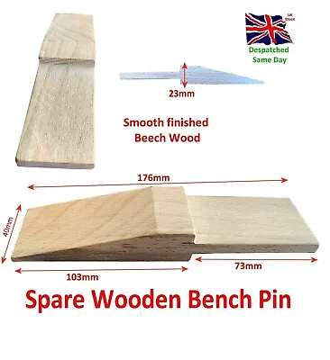 £7.99 • Buy Replacement Wooden Bench Pin For Bench Pin And Anvil Clamp Jewellers