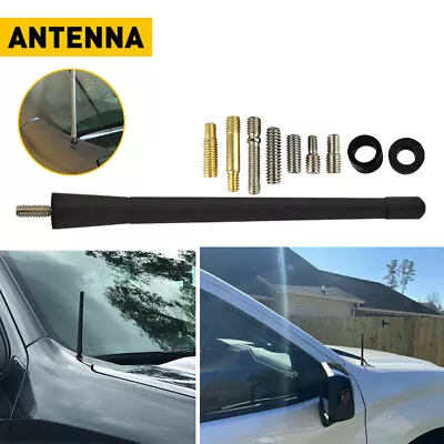 Universal Radio Waterproof Rubber FM AM Antenna Amplified For Motorcycle Truck • $13.29