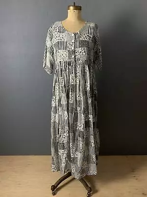 Vintage Indian Sheer Gauze Babydoll Dress • $85