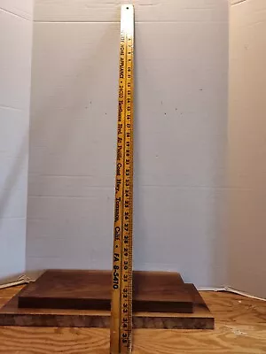 Vintage Wooden Advertising Yardstick Liberty Home Appliance FA 8-5410 • $19.95