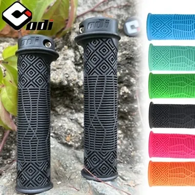 ODI Bike Grips Mountain Bike Handlebar Anti-Skid Rubber Grips Lock-on For 22.2mm • $25.75