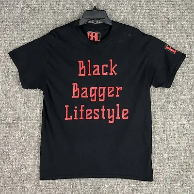  Black Bagger Lifestyle Tee Shirt Mens Large Motorcycle Gear Chopper Bike BBL • $13.87