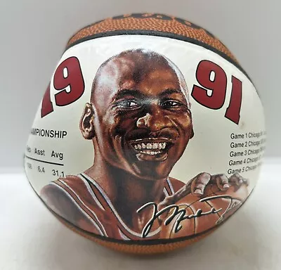 Vintage 1991 Michael Jordan Chicago Bulls 1st Championship Wilson Basketball • $9.99