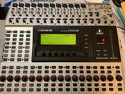 £62 • Buy Behringer DDX3216 Automated Digital Mixer, 16 Ch, Expandable To 32, MIDI