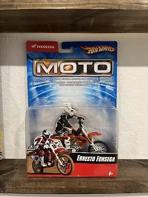 Hot Wheels Moto Core Moto X Ernesto Fonseca Mxs Dirt Bike Toy Crf450 Honda • $75