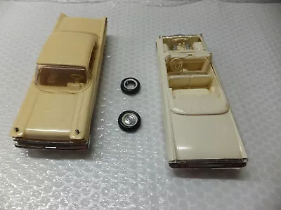 2 LOT PROMO Vintage 1961 Convertible Mercury Monterey Model Car &1959 PARK LANE • $33