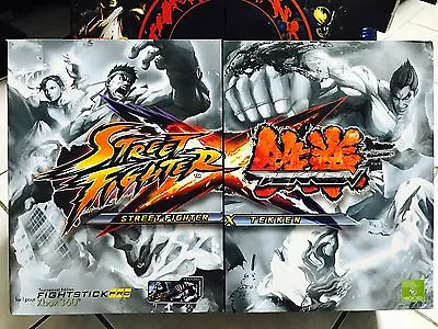 $284.99 • Buy Mad Catz Street Fighter X Tekken Arcade FightStick PRO Line For Xbox 360 & PC