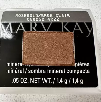 Mary Kay Mineral Eye Color ROSEGOLD .05 Oz NIB 068252 • $8.90