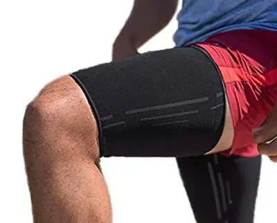 Thigh Compression Sleeve - Hamstring (Pair) Thigh Brace & Wrap Anti Slip Sleeves • $17.95