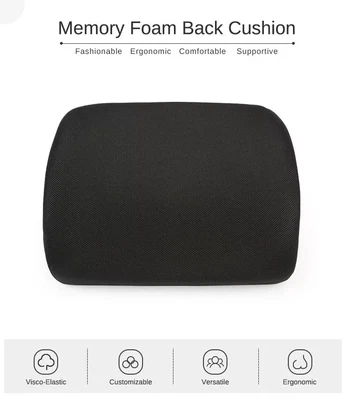 $35.99 • Buy Car Van Seat Lumbar Lumber Back Support Cushion Ergonomic Office Chair Pad Lower
