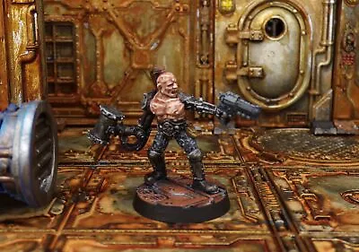 NECROMUNDA PIT SLAVE / HIVE SCUM 1997 Painted Metal Warhammer 40k Games Workshop • £17.99