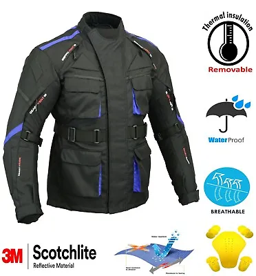 Surfer Motorcycle Protection Jacket Waterproof CE Armours • $64.69