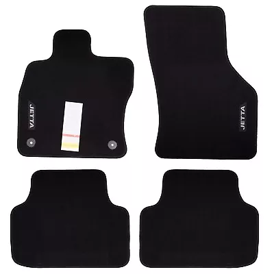 NEW 2019-2022 VW Volkswagen Jetta Black Carpet Carpeted Floor Mats Front Rear OE • $127.54