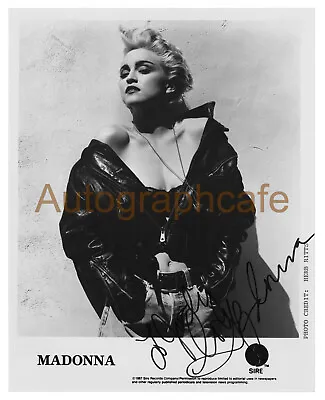 MADONNA 10 X 8 Inch Autographed Photo - High Quality Copy Of Original • £5.97