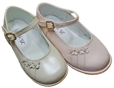 Baby Girl Shoes Special Occasion Couche Tot LEATHER • £17.99
