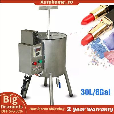 15/30L Heating Mixing Stirring Tank Filler Lipstick Candle Cream Filling Machine • $617.50