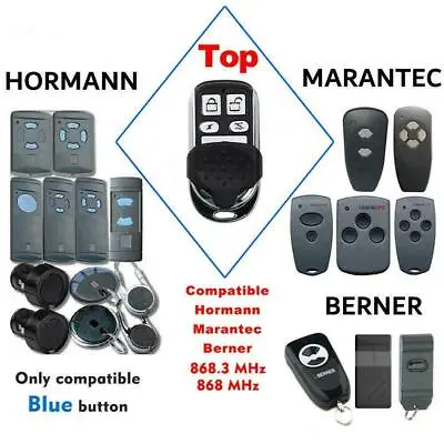 £6.25 • Buy HORMANN HSM2, HSM4 868 Universal Remote Control Duplicator 868.35MHz.UK