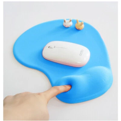 £3.58 • Buy Anti-slip Mouse Pad Mat With Foam Wrist Support Pc & Laptop Uk Seller