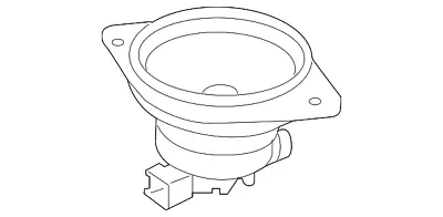 Genuine Ford Inst Panel Speaker FR3Z-18808-B • $41.46