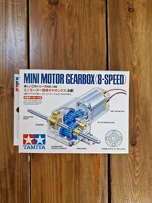 TAMIYA Fun Craft Series No.188 Mini Motor Standard Gear Box 8 Speed ​​70188... • £25