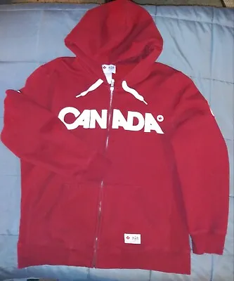 $50 • Buy Hudsons Bay Co. | HBC Canada 2010 Olympic Hooded Zip Up Jacket MENS 