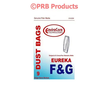 Eureka 52320B F&G 1-ply Style Bags Upright Vacuum Cleaner 5062 C2094B C2194D • $6.99