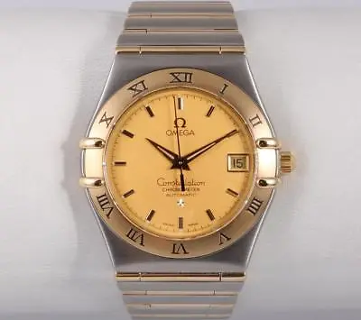 Omega Constellation 368.1201 Two Tone Stainless Steel Automatic 36mm Mens Watch • $3250