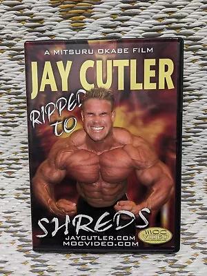 JAY CUTLER RIPPED TO SHREDS Bodybuilding DVD 2005 Mr Olympia Prep • £14.99