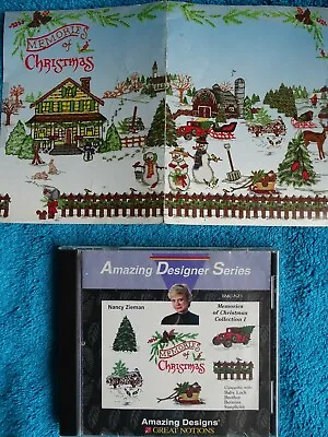 Amazing Designs Embroidery Card - Memories Of Christmas I  • £43