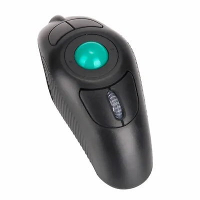 New USB Wireless PC Laptop Finger HandHeld Trackball Mouse Mice • £32.03