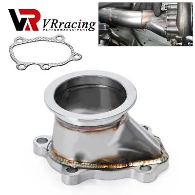 For GT25 GT28 T25 T28 Turbo Down Pipe 5 Bolt To 2.5  63mm V Band Flange Adapter • $35.97