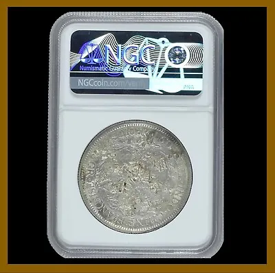 French Indochina 1 Piaster Silver Coin 1886 A Chopmarked NGC 6750519-120 • $189.95