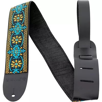 Martin 2  Retro Woven Guitar Strap Black And Gold • $33