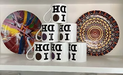 Damien Hirst Spot Mugs And Plates • £350