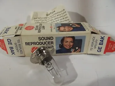 Vintage Ge Sound Reproducer Lamp Bak 4v .75 Amp • $7.50