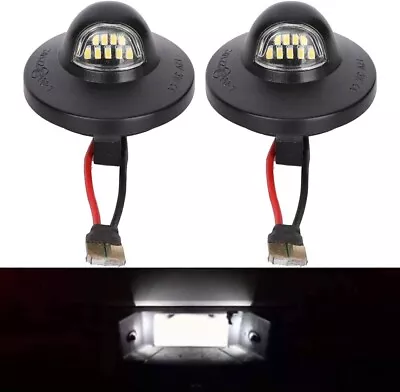 $8.88 • Buy 2xLED License Plate Light Rear Bumper Tag Assembly Lamp For Ford F150 F250 F350