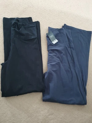 £25 • Buy Ladies Navy/black Sportswear Maternity Jogging Bottoms Leggings NEXT Size 12L...