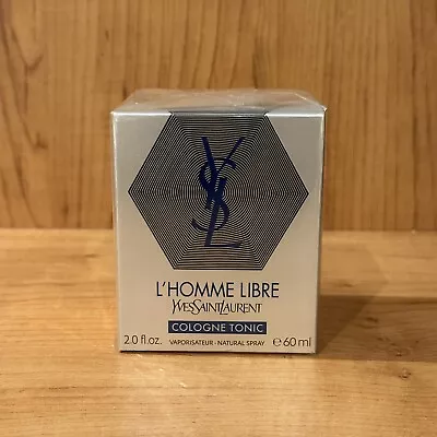 Yves Saint Laurent L’homme Libre Cologne Tonic EDT Spray 2.0 Oz 60 Ml New SEALED • $249.99