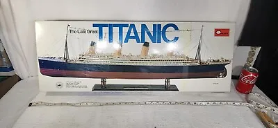 Titanic Model Vintage 1984 Minicraft Model 1405  1/350 Scale Ship NIB • $59.99