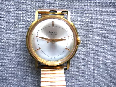 £50 • Buy Mans Vintage 21 Jewel Raketa  Atom  Gold Plated Screw-back.Exc.working Condition