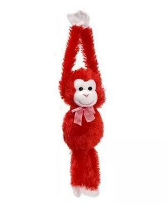  Red Hanging Monkey Plush 12  Stuffed Animal  • $8.99