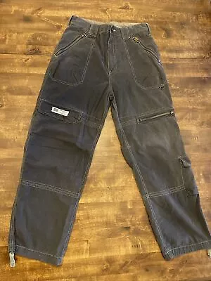 Vintage 1980’ Side Out Parachute Pants • $50